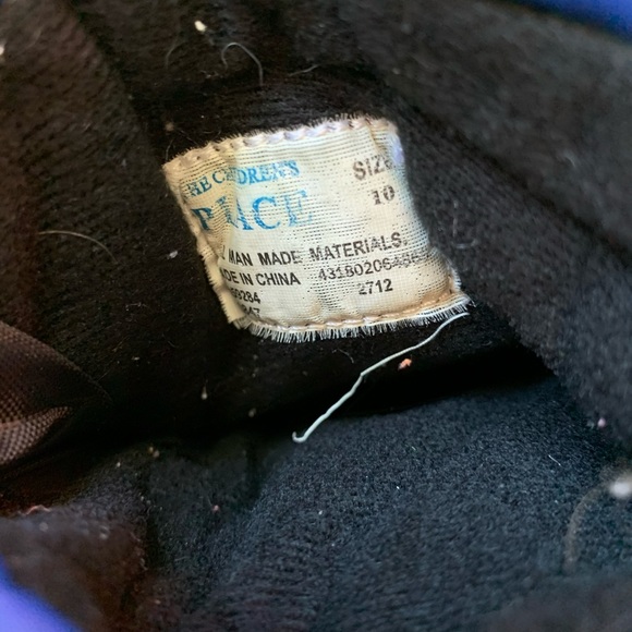 Snow boots size 10, blue & black Velcro - Picture 5 of 6